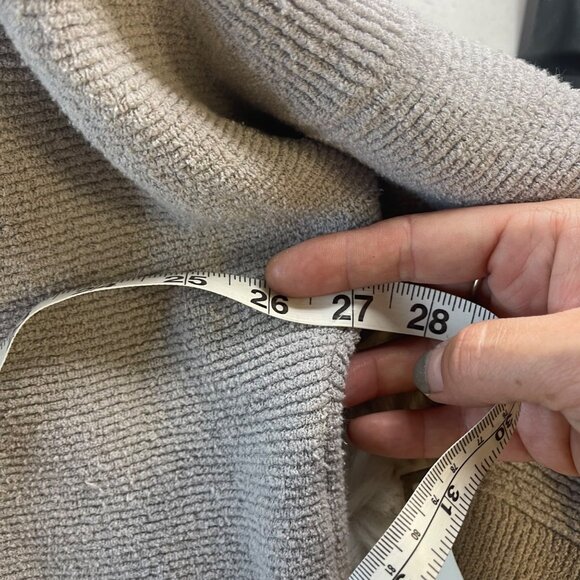 Anthropologie Free People Pilcro Cowl Neck Ribbed Knit Sweater sz Small - Picture 6 of 7